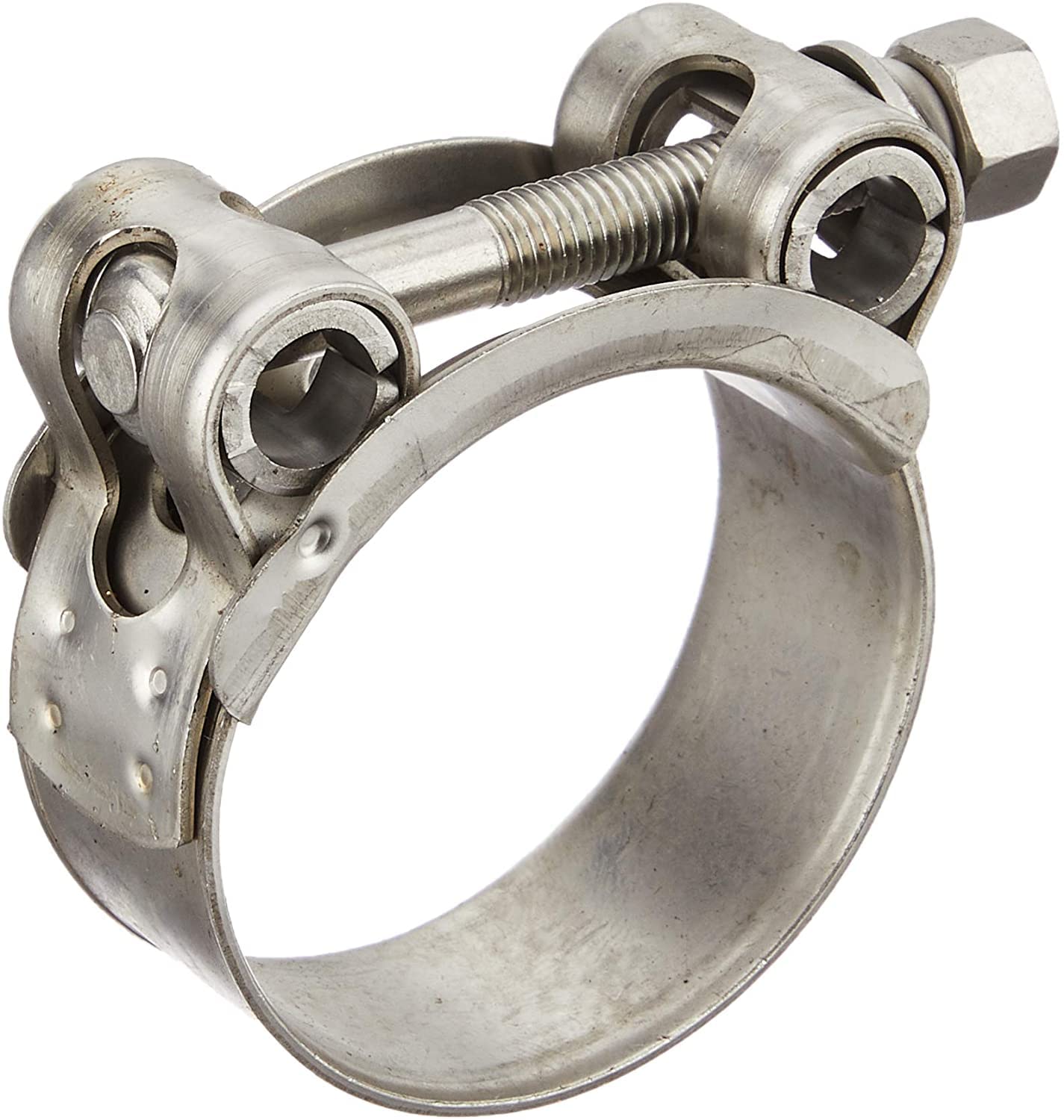 

Kitaco 995-0102044 Хомут соединения глушителя, Нержавеющая сталь, 1,7 - 1,9 дюйма (44 - 47 мм), Серебряный 44~47φ серебряный