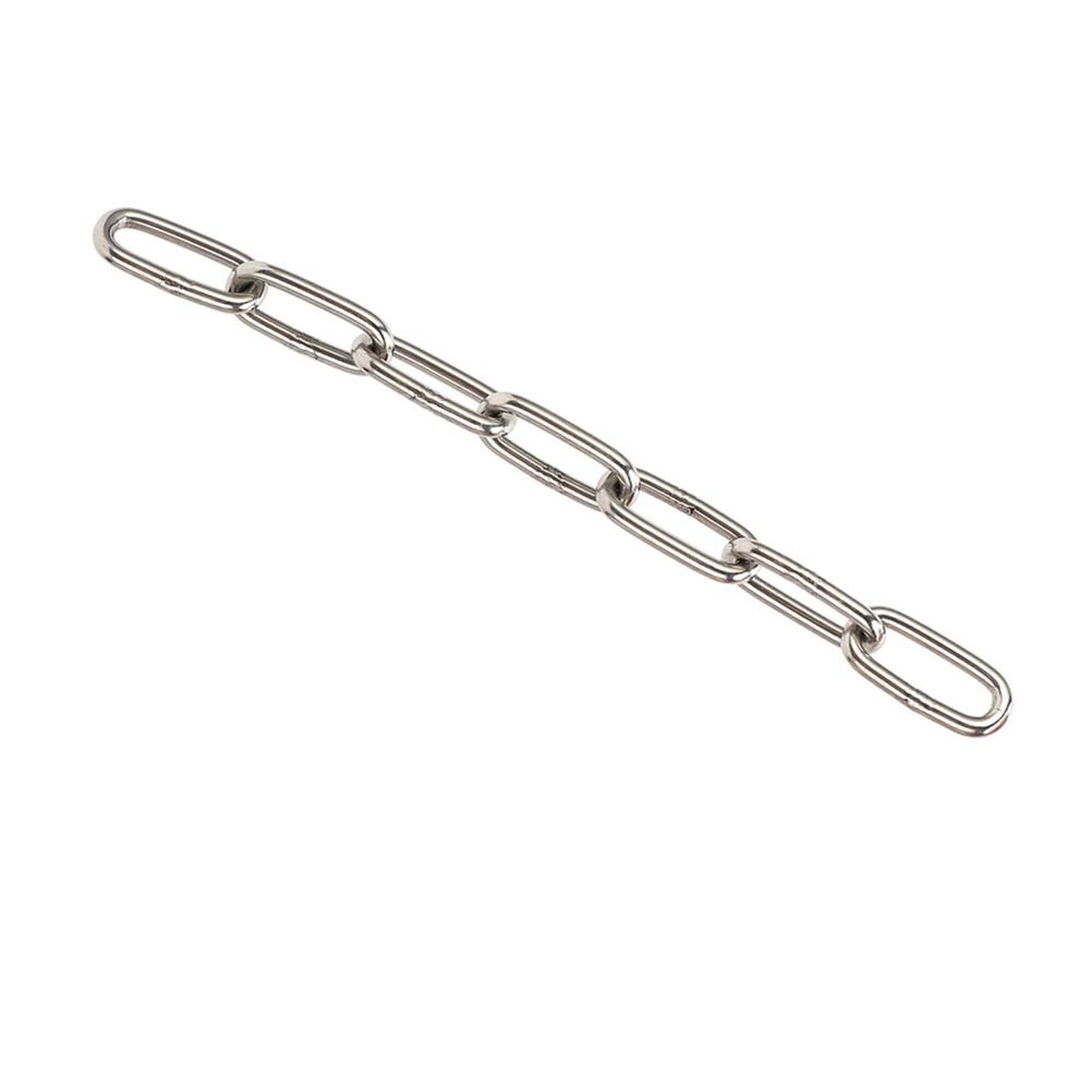 Chain Link Stainless Steel Chain 304 Stainless Steel Utility Chain Lifting Chain DIY Projects