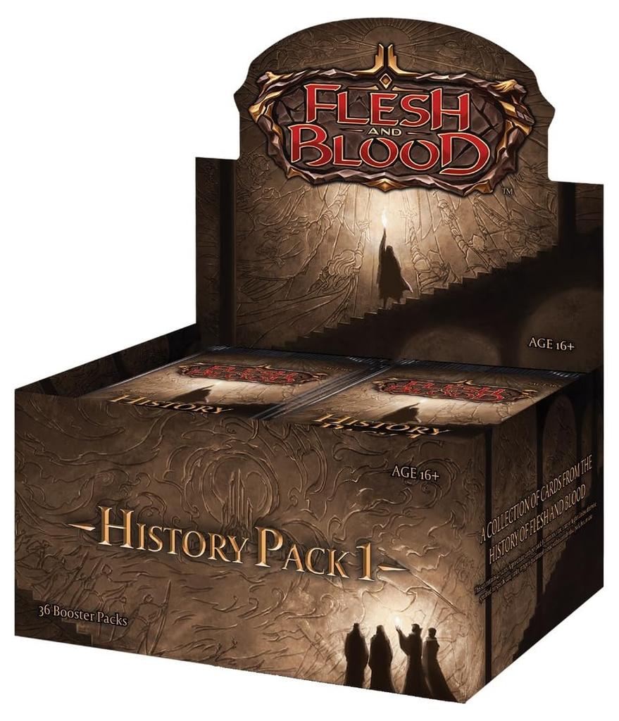 Legend Story Studios Flesh Blood Trading Card History Pack 1 Booster Box & Game - (36)