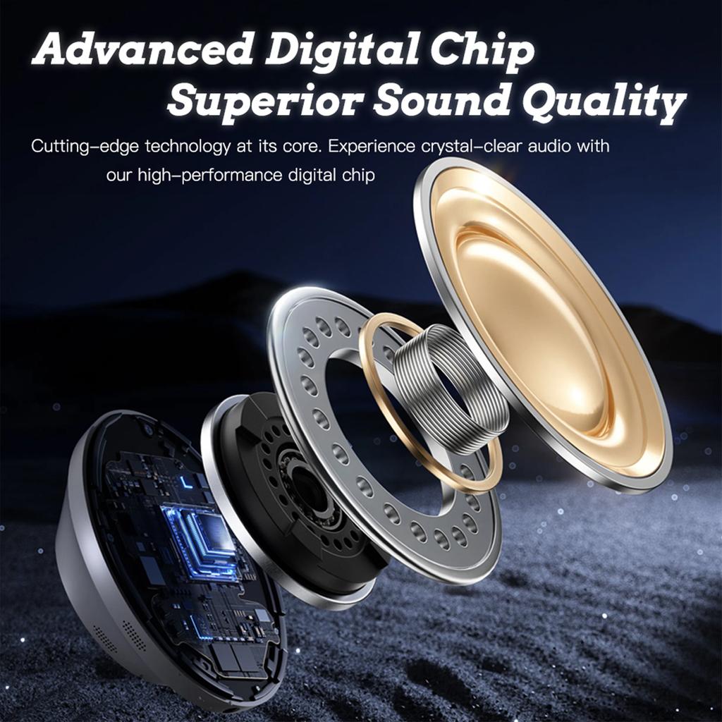 2in1 Neckband BT Wireless Earphones Hearing Aid Rechargeable Earphones and Hearing Aids Noise