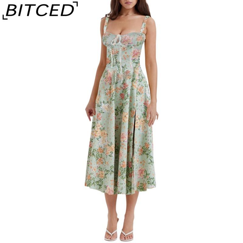BITCED Summer-inspired Chic and Sophisticated Strapless Dress for Women