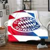 Coperte con stemma del Bayern Monaco in flanella stampata, traspiranti, calde, da divano, per casa, ufficio, copriletti 0708a118