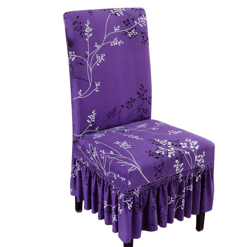 Stretch Spandex Esszimmerstuhlbezüge Schützer Super Passform Bankettstuhl Sitz Überwürfe für el und Hochzeitszeremonie Stuhlrock