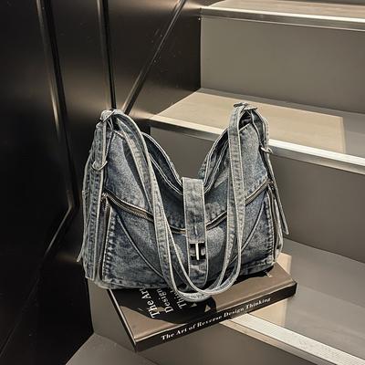 Umhängetasche Herren und Damen Reise-Tasche mit großem Fassungsvermögen Tragetasche Pendeltasche für Studenten