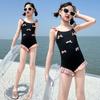 Girls' Summer Swimsuit - One-Piece with Chest Pad