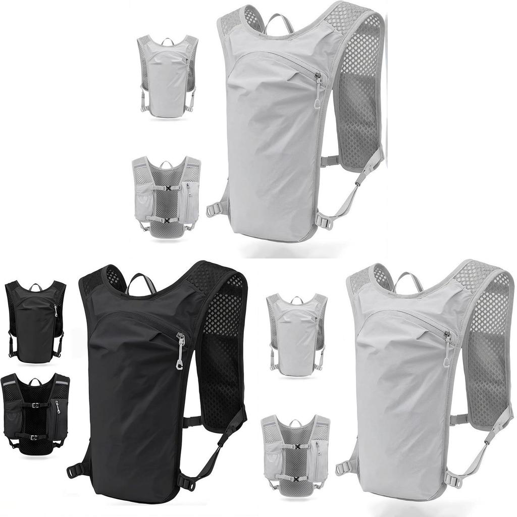 Outdoor Sports Backpack With Breathable Nylon Material For Cycling Running Hiking And Marathon Activities