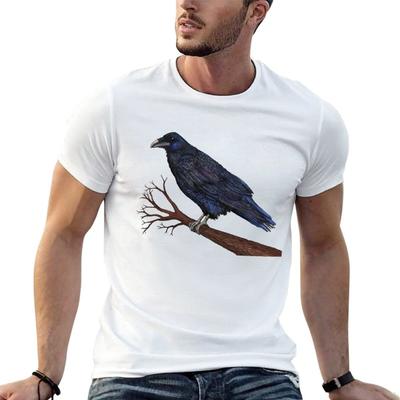 Raven TShirt Breathable Basic Cotton TShirt