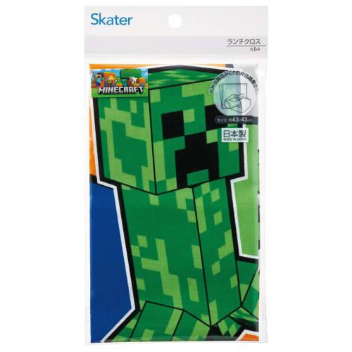 Skater Kids' Lunch Cloth, 43x43cm, Made in Japan, Minecraft 25, Boys' KB4