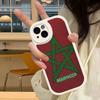 M-Morocco Flag Phone Case For IPhone 16 15 14 13 12 11 Pro Max Plus Soft Leather Cover