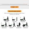 New Generation Dog Leash Multifunctional 2.1M Generation Adjustable and Nylon For Large Hands Free Leash for 2 Dogs Universal