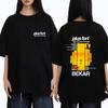 Rapper Bekar Plus Fort Album Grafik T-Shirt Herren Damen Hip Hop Mode Popmusik T-Shirt Unisex Hohe Qualität Weiche Baumwolle T-Shirts