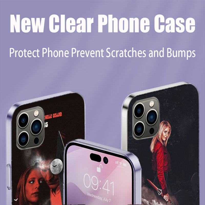 Buffy the Vampire Slayer Phone Case For Iphone 17 Air 15 Pro 14 Plus 16 Pro Max 12 13 Mini 11 16E X XS Cover Cute Fundas