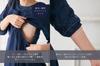 Maternity Nursing Formal Chiffon Tuck Shrine M Black 10171260 [ANGELIEBE] Clothes, Dress, Dress, Prenatal, Postnatal, Visit, Wedding,