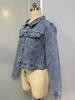 Retro Women's Short Denim Jacket
