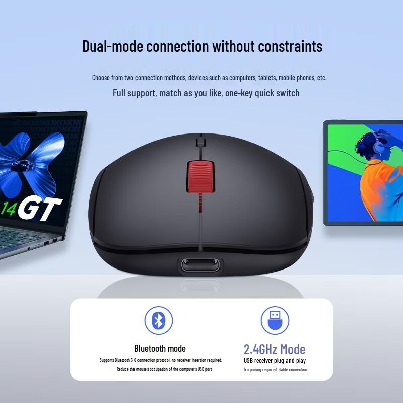Lenovo N911S AI Smart Wireless Dual-Mode Mouse