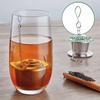 Tea Beverage Infuser with Chain and Hook Premium Tea Filter Ultra Fine Mesh Tea Drink Sieve Multifunctional Food Grade Tea Strainer for Home