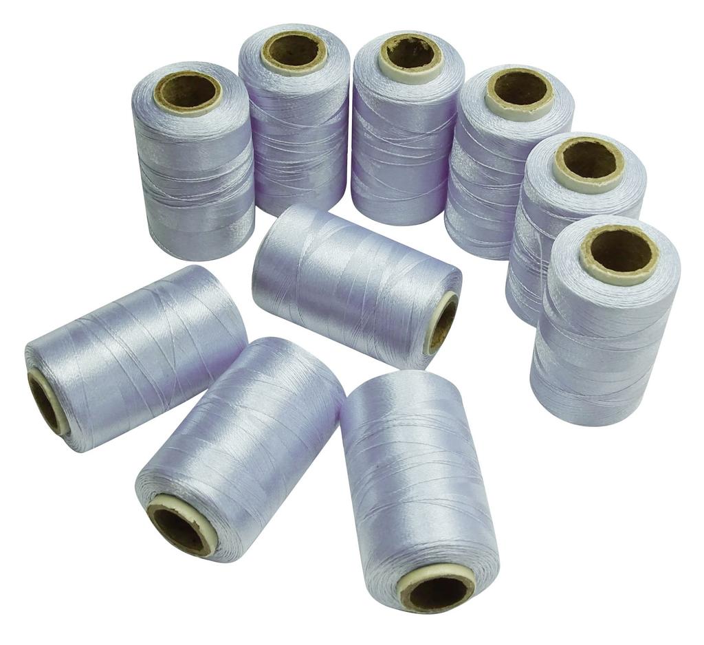 10 Pcs New Spun Quilting Sewing Supplies Brown Wholesale Spool Polyester