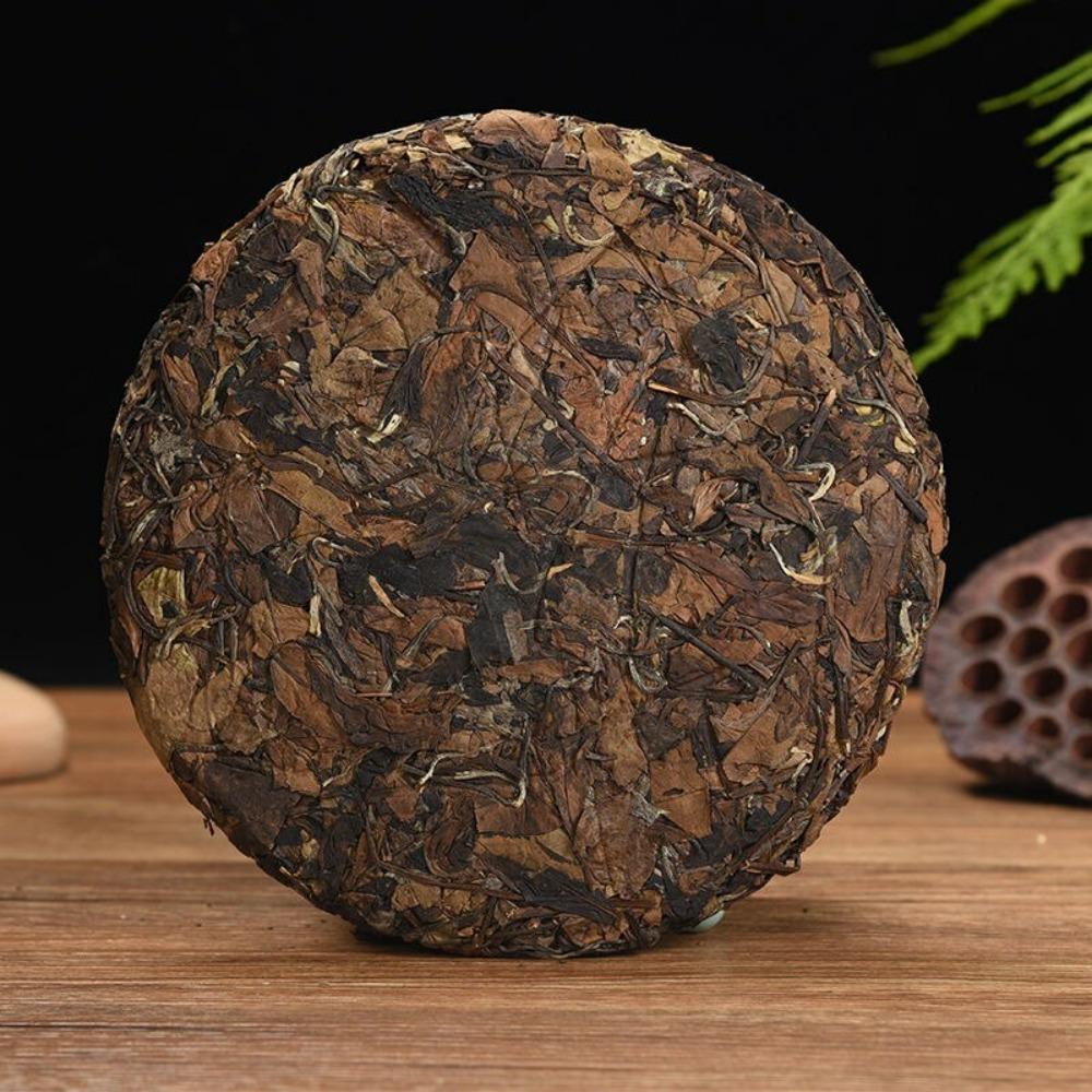 High Quality 350g Fuding White Tea Cake Shou Mei Wild Aged Mountain Bai Cha