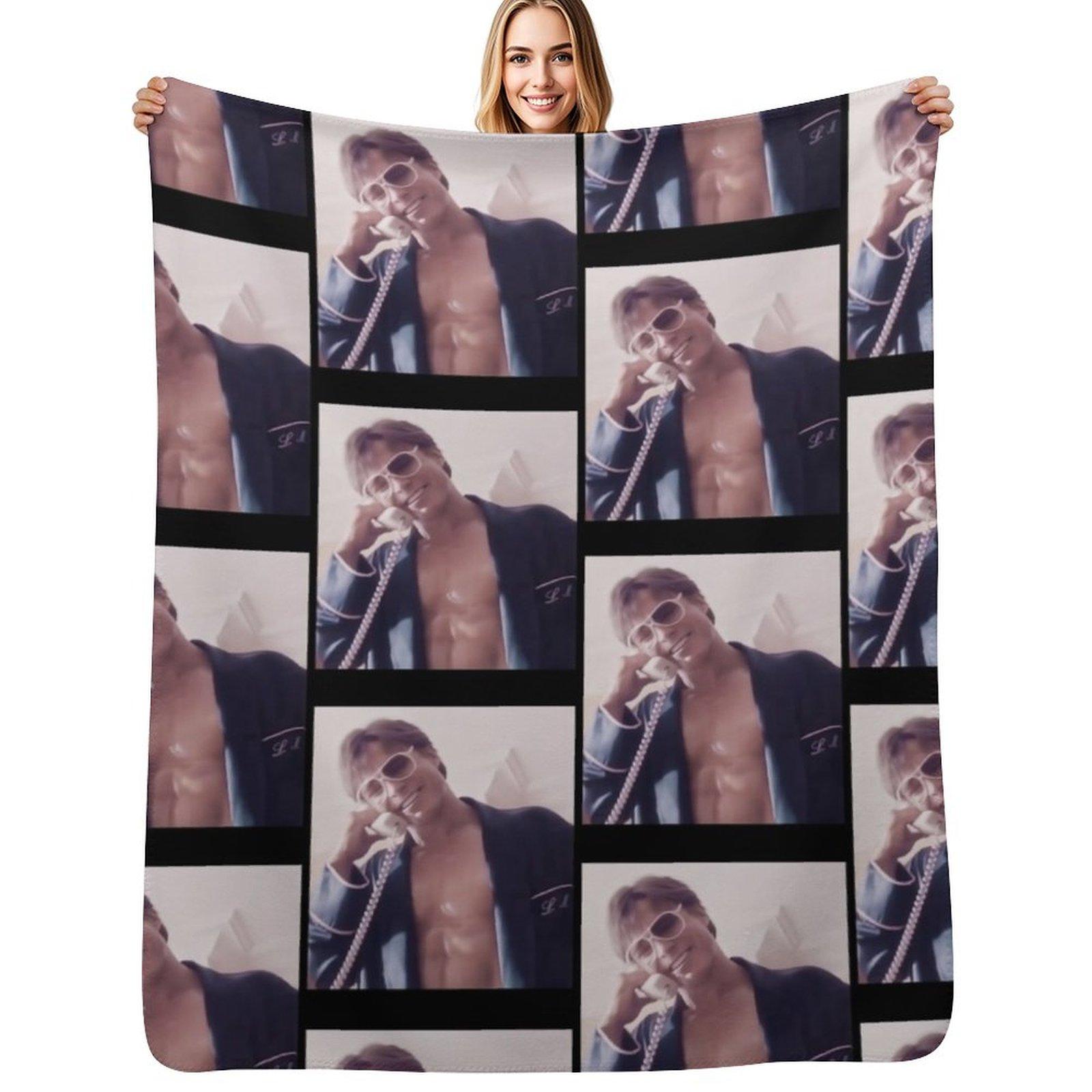 Nicholas Chavez Lyle Throw Blanket Outdoor Soft Blanket for Picnic Beach Camping Size: 75*100cm, Weight: 230 GSM