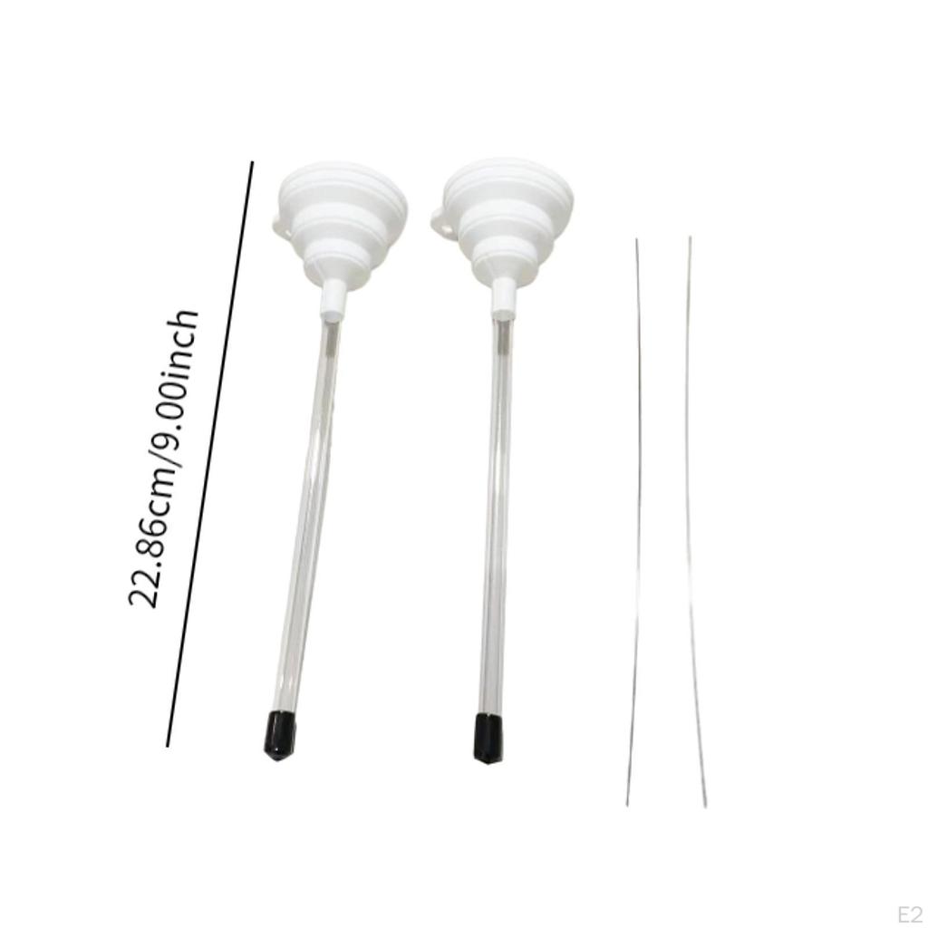2 Pieces Beading Funnels & Pins, Supplies, Bead Crafting Tools, Tools Kit