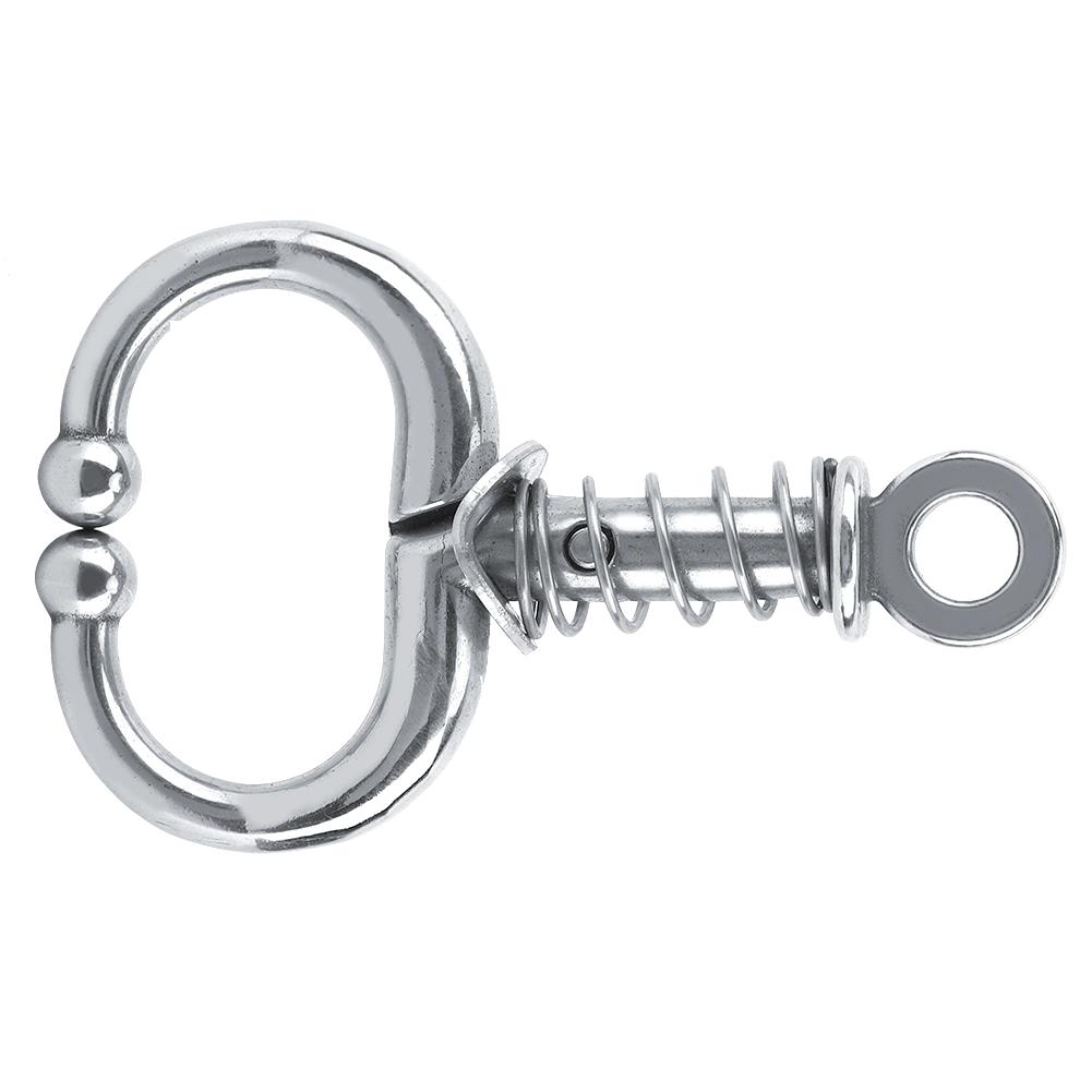 Stainless Steel Bull Cow Cattle Nose Ring Husbandry Accessory(Spring Nose Pliers)