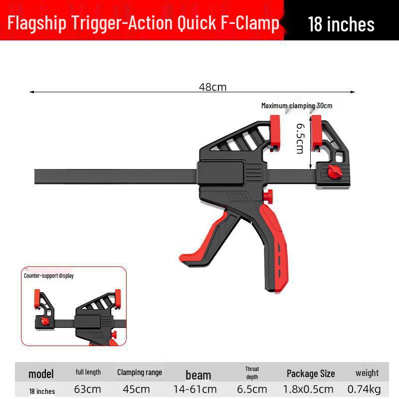 Quick Fix Woodworking Clamp Set