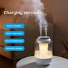 2.5L Large Capacity Ultrasonic Cool Mist Humidifier Dual Spray USB Powered with Night Light