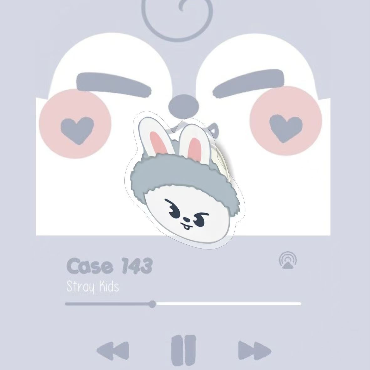 

Акриловый держатель для телефона-подушка безопасности StrayKids, выдвижной Leeknow