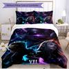 3pcs Duvet Cover Set (1*Duvet Cover + 2*Pillowcase, Without Core), Final Fantasy Print Soft All‑Season Bedding Set, Home Bedroom Decor Gift