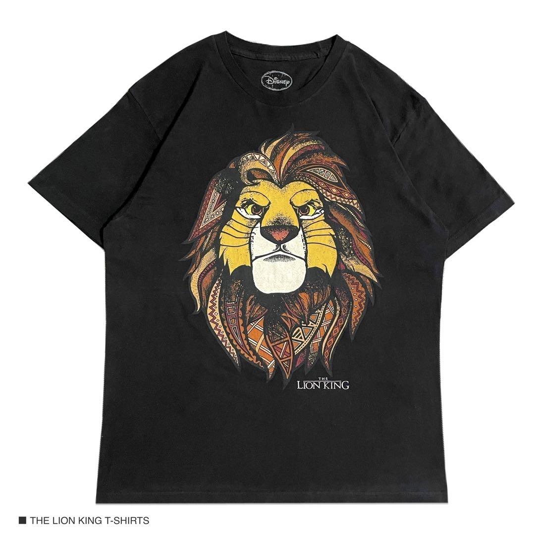 

[USED] Disney The Lion King L Short Sleeve T-Shirt Movie Animation Tee