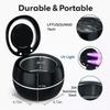 Ultrasonic Multi-functional Denture & Jewelry Cleaner with Purple Light, 180ml Capacity