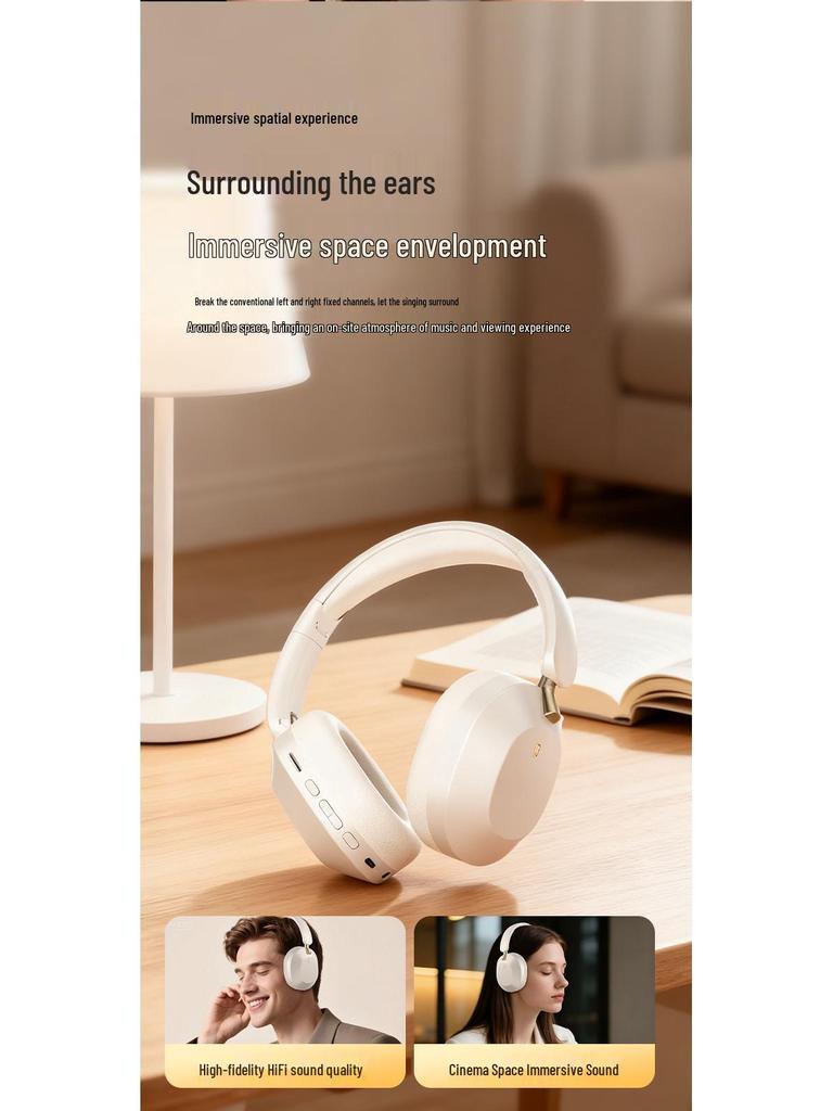 A10 Stereo Over-ear Bluetooth Headset: Foldable, Long Battery Life, with Private Model Patent