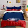 "Patriotic Star and Stripes Emblem Design" Print Bedding Set Duvet Cover Pillowcases (1* Duvet Cover 2* Pillowcases Do Not Include Comforter)