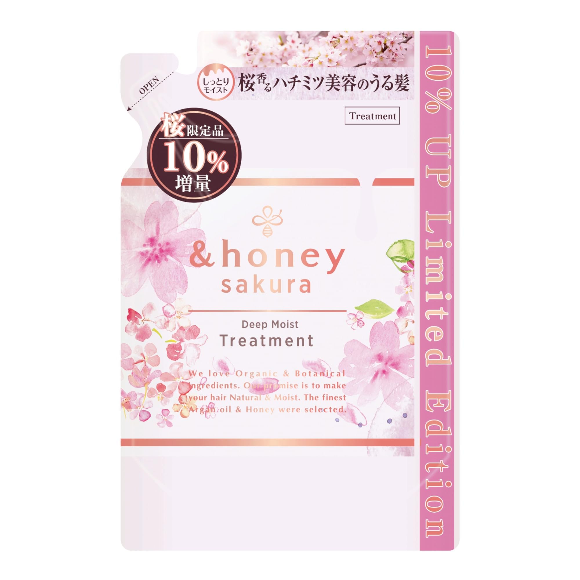 

Design Sakura 2025 Deep Moist Increase Treatment Refill 385 г Лечение волос [Limited Limited] & honey