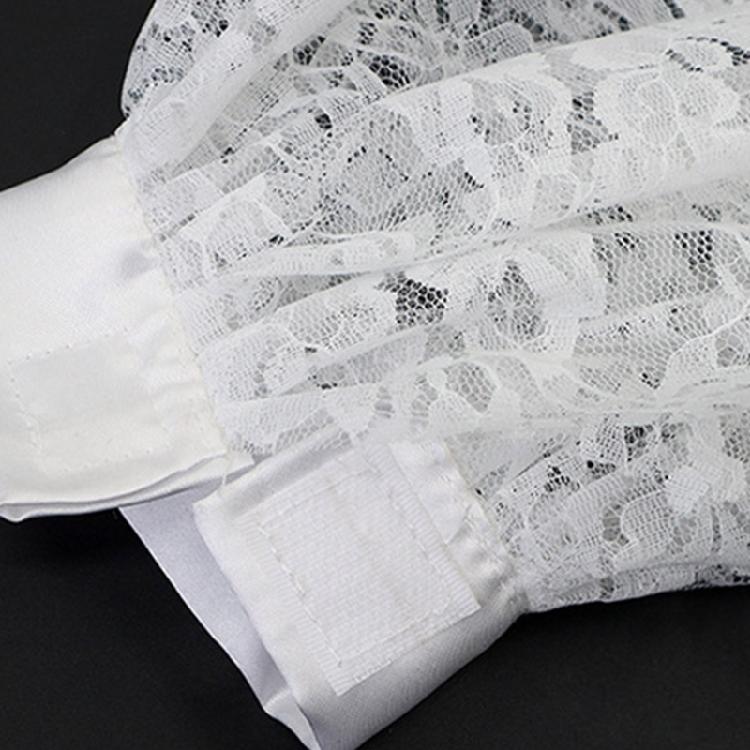 Lace Decorative Collar Wrist Cuffs Set Anime Event Gathering Neckwear Costume Accessories For Fashion Cosplay Enthusiast