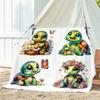 1pc Animals: cats, pattern blanket, all season lightweight home office outdoor nap multifunctional blanket