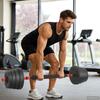 2 In 1 Adjustable Dumbbell and Barbell Set 30 Kg Black and Red