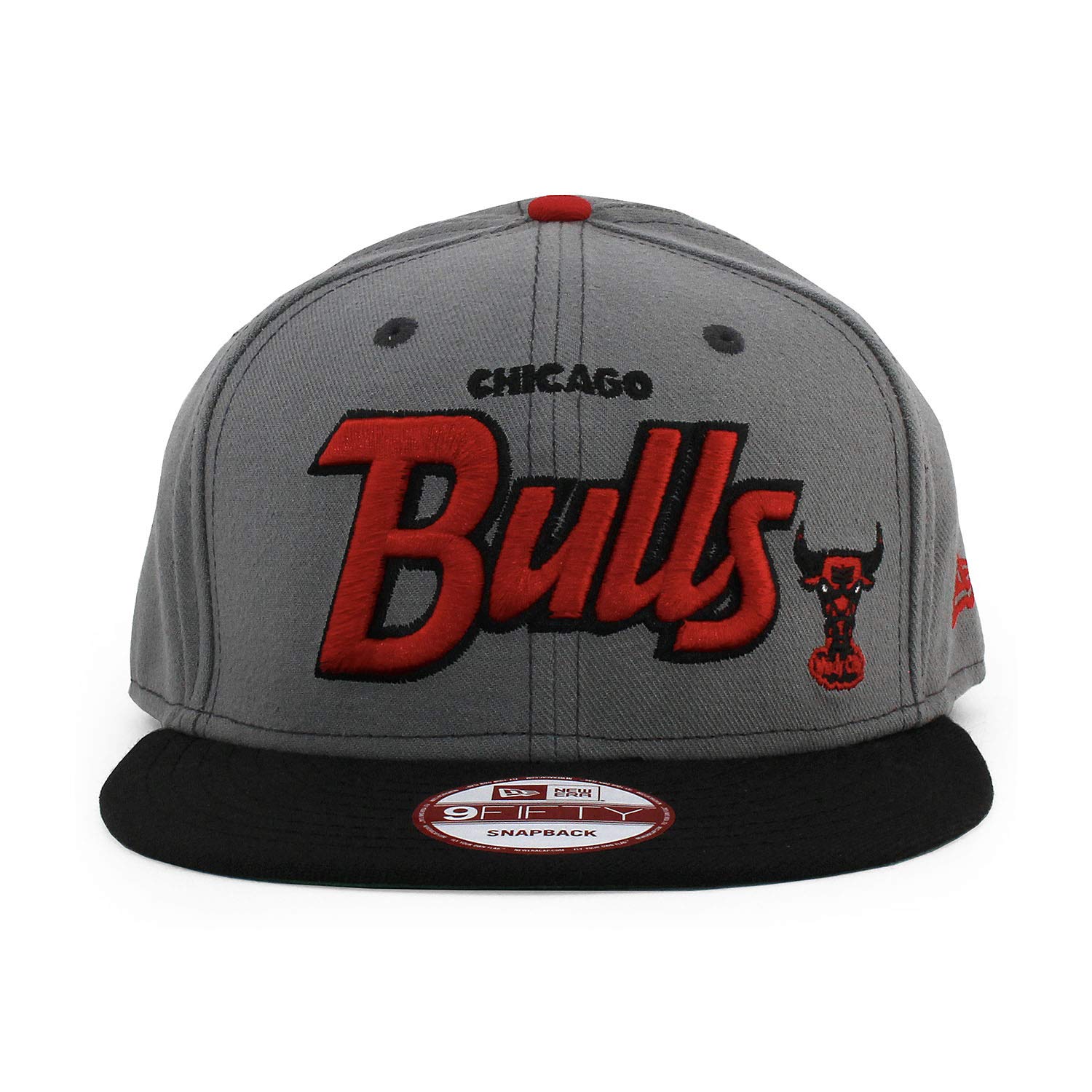 

Кепка Снэпбэк Chicago Bulls 9FIFTY 2T SNAPBACK CHICAGO BULLS 950 [New Era] [Кепка NBA FLAWLESS-SCRIPT] (Серый/черный) [Использовал]