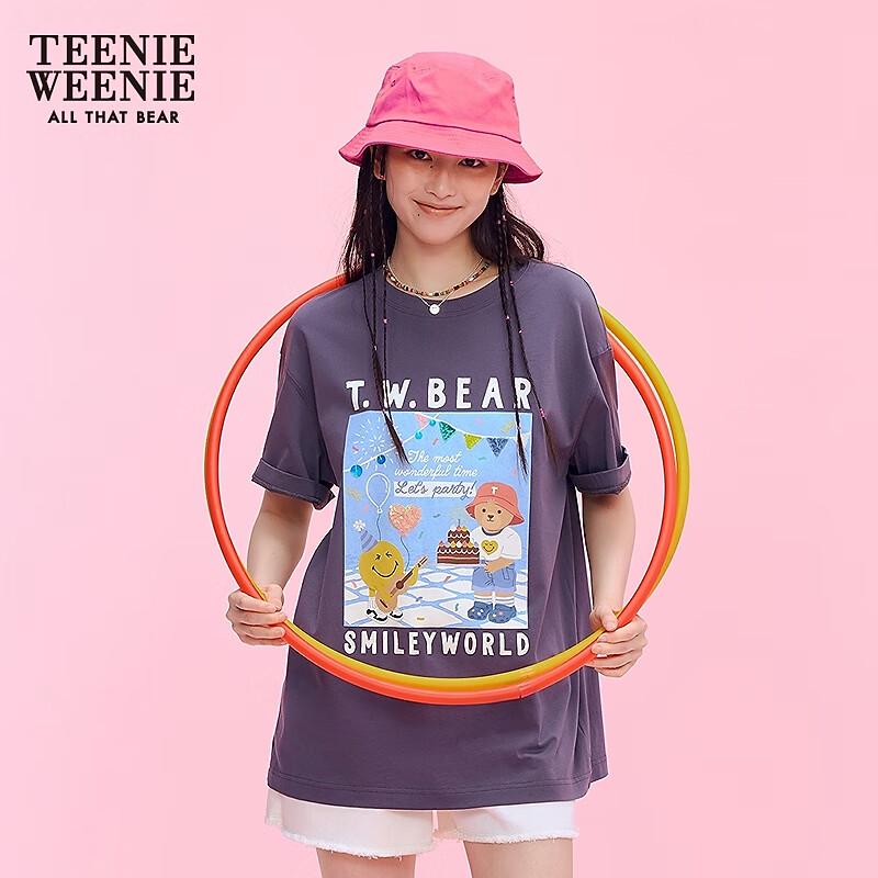 Teenie Weenie x Smiley 2025 Summer Print Short Sleeve T-Shirt S