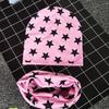 3PCS/Set Kinder Hut Schal Dekoratives Halstuch Kinder Mütze Kopfbedeckung Bedruckt Ankleiden Kleidung Dekoration