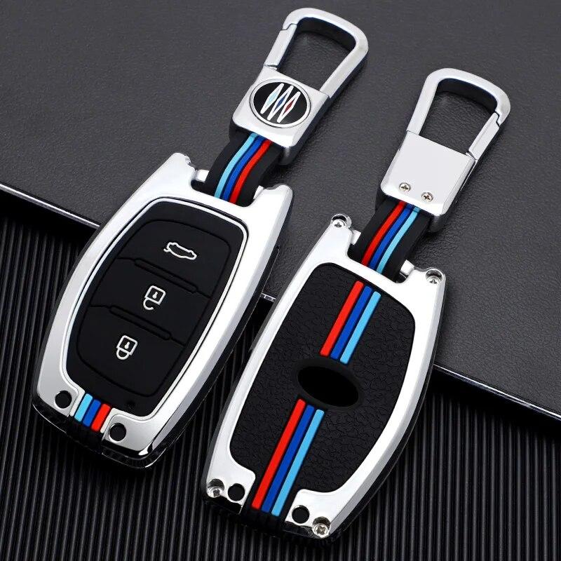 Zinc Alloy Car Fob Key Case Cover For Hyundai Tucson Creta Ix25 Ix35 I10 I20 Ix20 HB20 Elantra Sonata 2015 2016 2017 2018