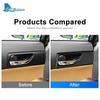 Real Carbon Fiber Sticker For Lexus IS250 300 350 200T 2013- Rear Door Handle Frame Cover Interior Trim RHD
