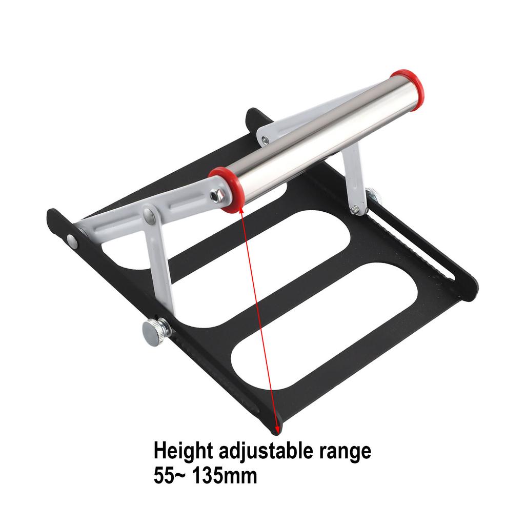 Adjustable Height Cutting Machine Frame Stand Compact and Portable Ranges from 55mm to 135mm for Various Needs