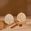 Silicone Handheld Castles Mould Suitable For Candlewax And Plasters Crafting Activity
