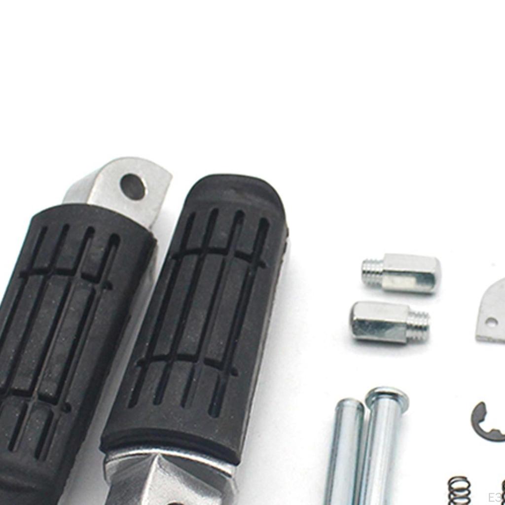 1 Paar Motorcycle Front Rear Foot Pegs Footrest Pedal Fits for YZF1000 R1 FZ6R FZ6 FJR1300