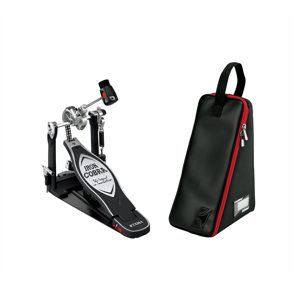 TAMA HP900RZB Tama IRONCOBRA 900 Rolling Glide Single Pedal with Carrying Bag