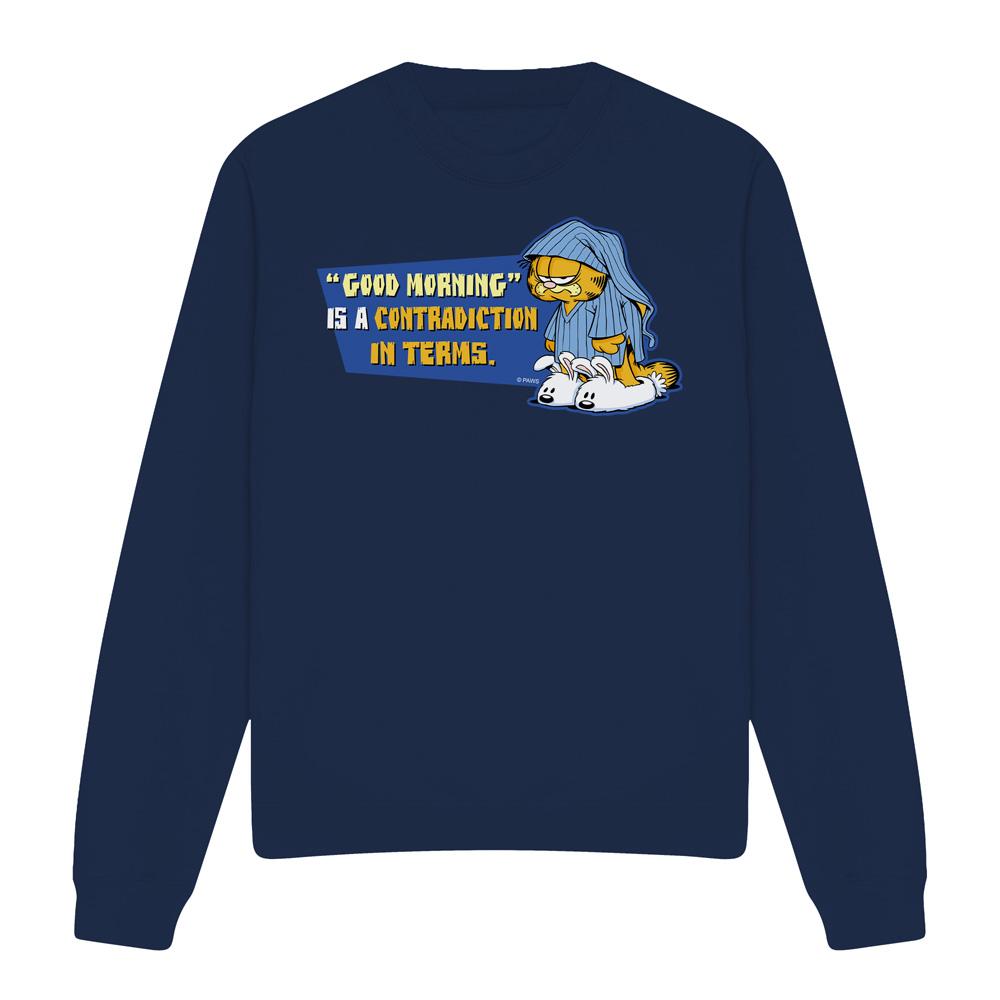 Garfield Unisex Adult Contradiction In Terms Sweatshirt
