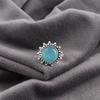 Blue Cat's Eye Gemstone Jewelry, 925 Sterling Silver Ring, Handmade Intuition Jewelry, Pleasant Ring For Women
