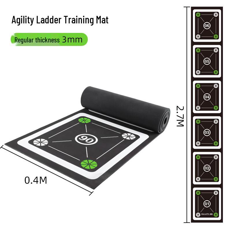 GAIATY Rubber Agility Ladder Training Equipment