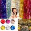 Background Backdrop Party Rain Curtains Glitter Foil Tinsel Birthday Wedding
